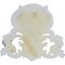 Ekena Millwork 12"W x 10 1/2"H x 1"P Shell Center Onlay ONL12X10X01SH - alternate 3